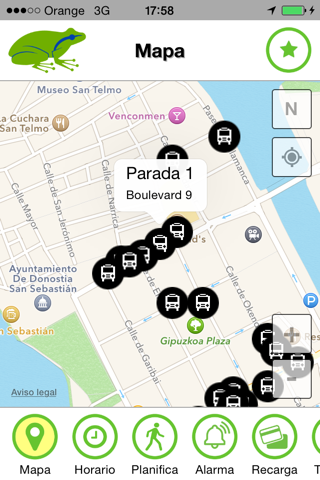 App oficial de Dbus - náhled