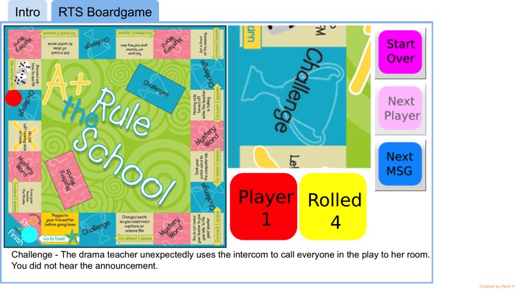 Rule The School Self Advocacy Board Game