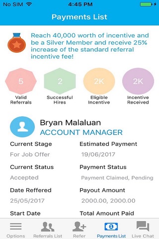 Sykes Referral screenshot 4