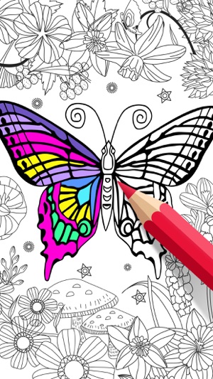 Animal Coloring Book for Adults - Color Therapy(圖1)-速報App