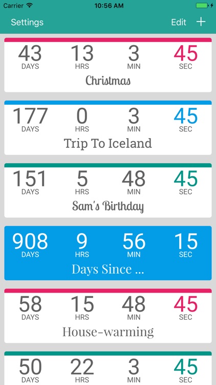 Countdown by timeanddate.com screenshot-4