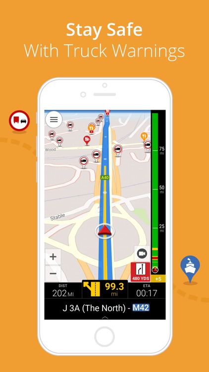 CoPilot Truck Europe - GPS Navigation for Truck screenshot-3