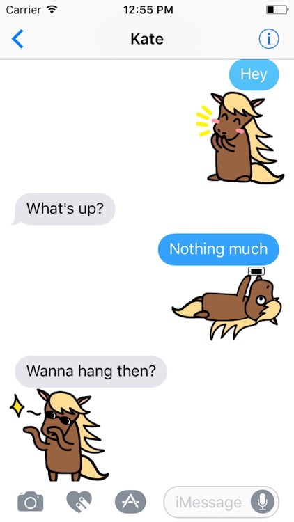 Kor the Horse Stickers