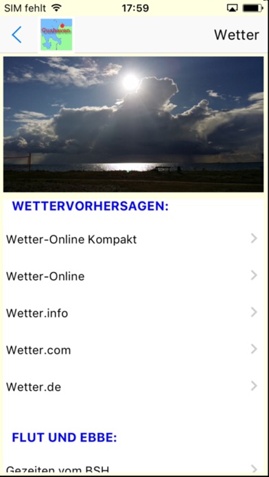 How to cancel & delete Cuxhaven App für den Urlaub from iphone & ipad 2