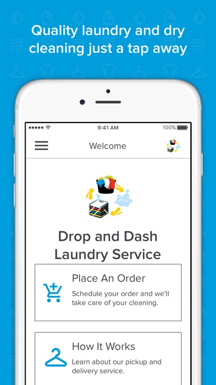 Drop and Dash Laundry Service