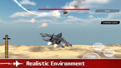 3D Air Dogfight Realistic screenshot 2