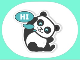 Pandamoji - stickers for message