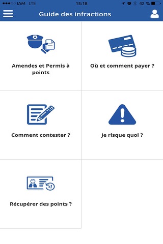 Infractions routières screenshot 3