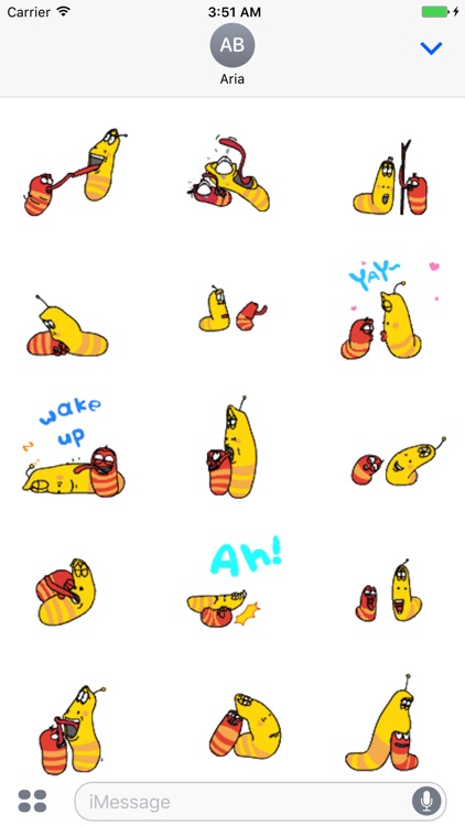 Animated Funny Friends Sticker