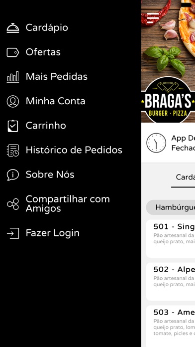 Braga's Burger Pizza screenshot 2