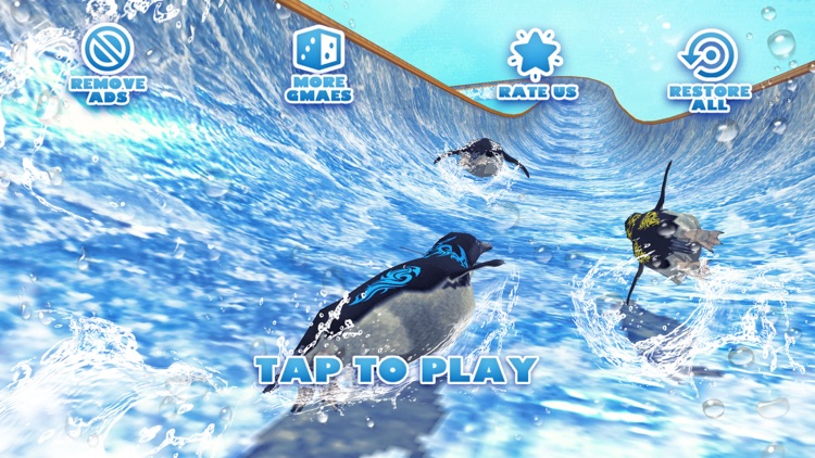 Penguin Waterslide Dash 2018 screenshot-3