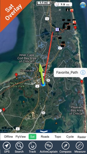 Cape Cod National Seashore - GPS Map Nav