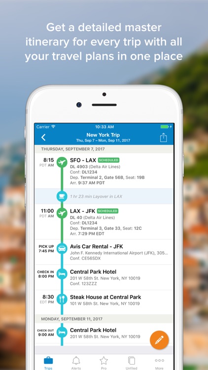 TripIt: Travel Organizer
