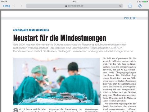 Deutsches Ärzteblatt screenshot 4