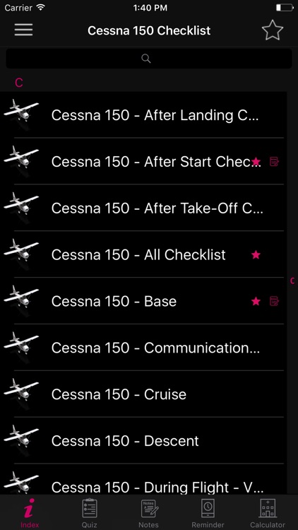 Cessna 150 Checklist