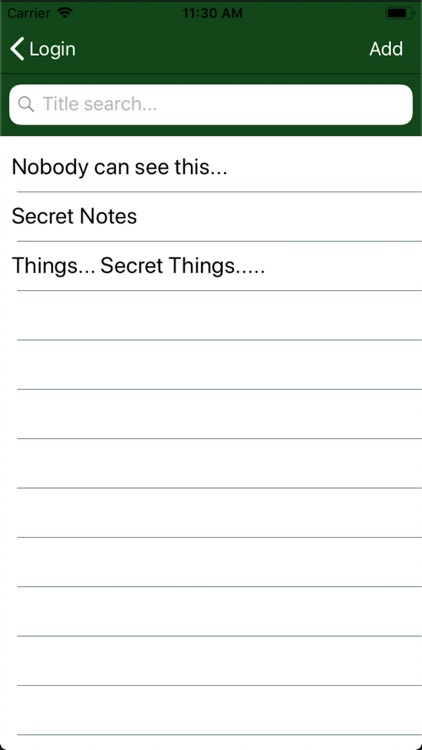 Secure Notes - Total Security