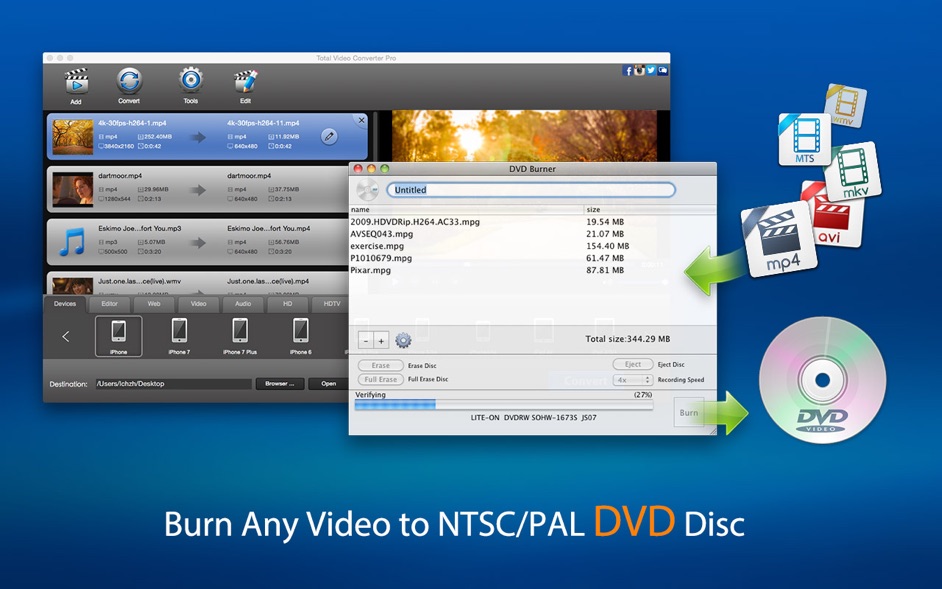 total video converter pro for mac export multiple videos