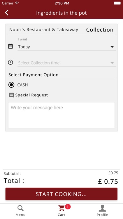 Noori's Restaurant & Takeaway screenshot-4