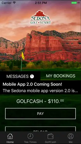 Game screenshot Sedona Golf Resort Tee Times mod apk