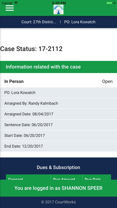 CourtWorks screenshot 4