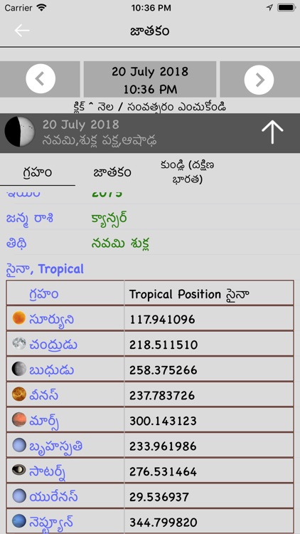 Telugu Calendar - Panchang screenshot-5