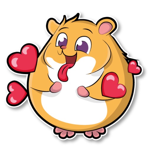 Chubby Mousey Stickers icon