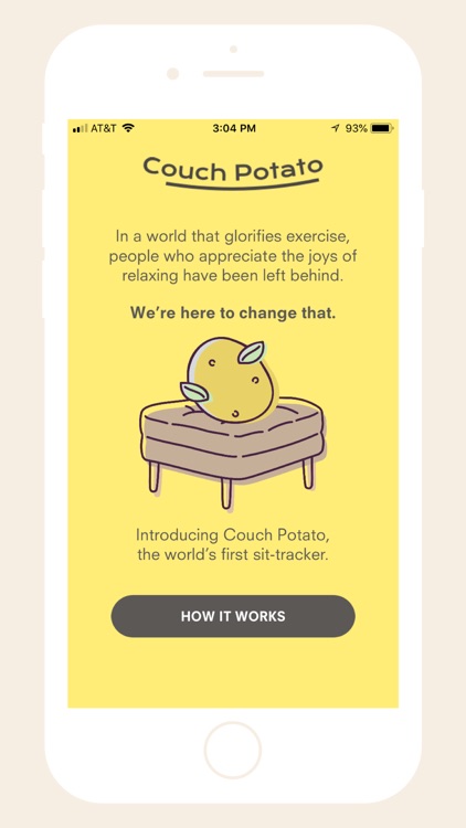 Couch Potato – Sit Tracker