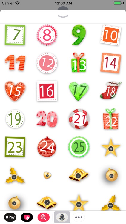 Advent Calendar - Stickers