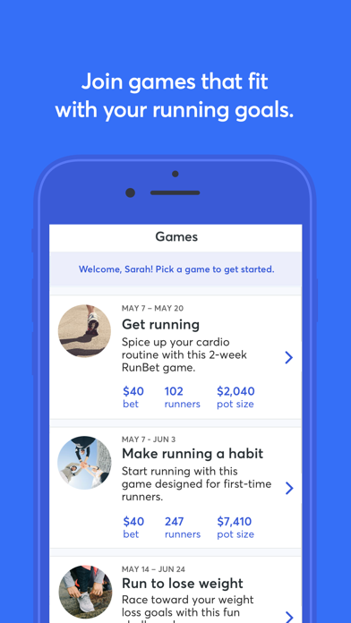 RunBet - Run more, Earn moreのおすすめ画像4