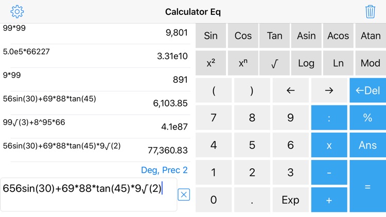 Calculator Eq