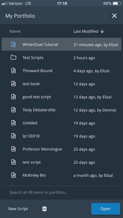 WriterDuet