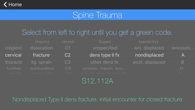 Spine ICD-10(圖4)-速報App