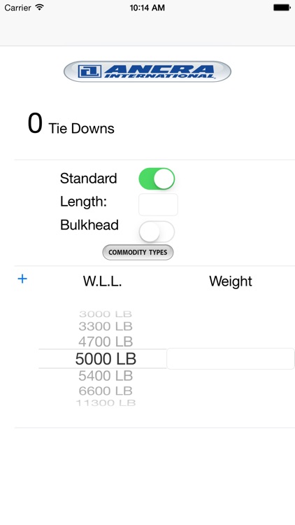 Ancra Tie Down Calculator