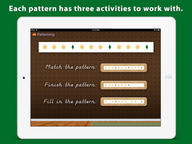 Patterning - A Montessori Pre-Math Exercise(圖2)-速報App