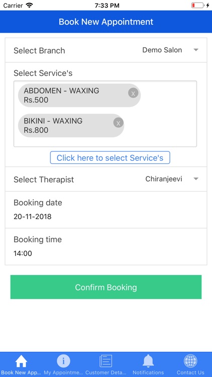 Billez  Salon Spa Booking screenshot-4