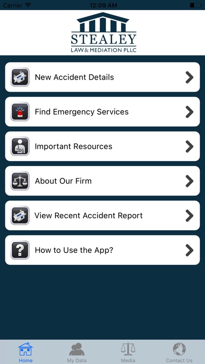 Stealey Law Accident App