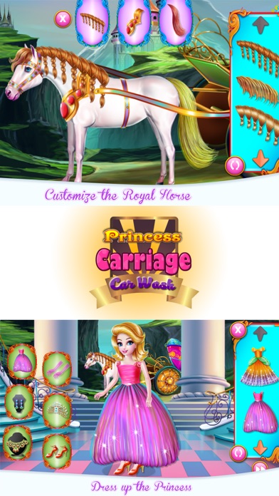 Princess Carriage Car Wash screenshot 3