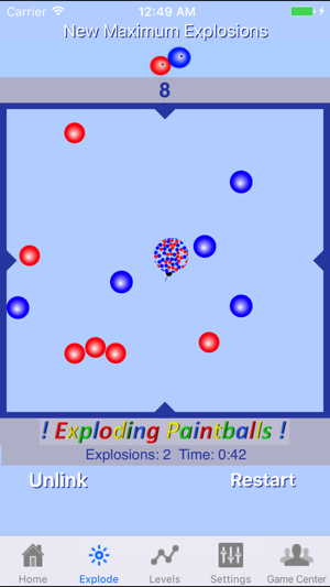 ! Exploding Paintballs !