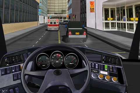 Manual Shift City Bus Driving screenshot 2