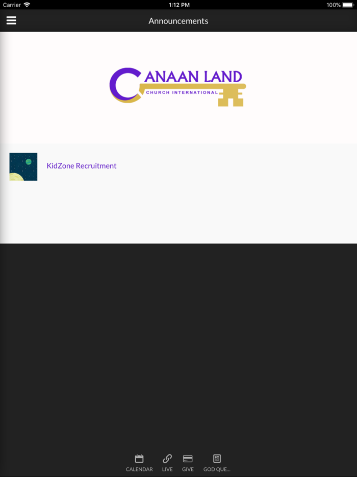 Canaan Land