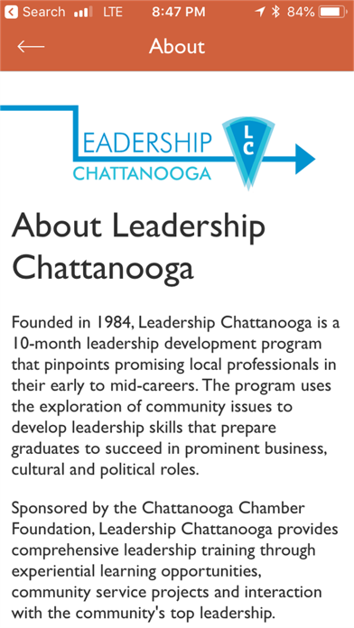 Leadership Chattanooga screenshot 2