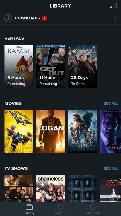 FandangoNOW - Movies + TV - anytime, anywhere