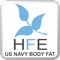 Body Fat calculator uses Height and Circumference method used by The United States Navy to measure the percentage of body fat