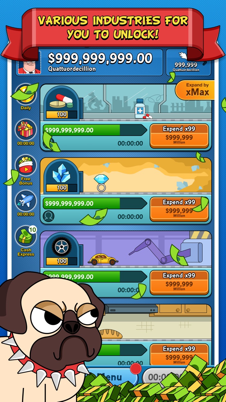 Idle Capitalist Hack screenshot 2 - iOS game interface