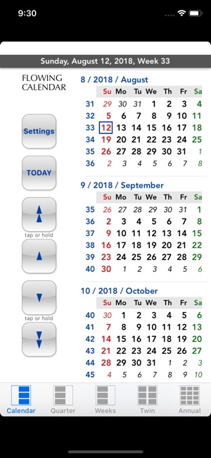 Flowing Calendar HD(圖1)-速報App