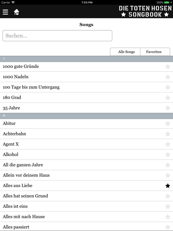 Die Toten Hosen Songbook Appのおすすめ画像2