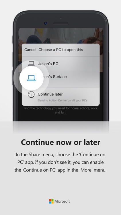 Continue on PC screenshot-3