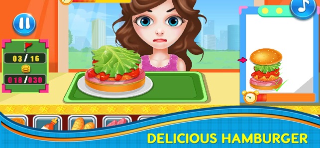 Burger Cooking Fever Shop(圖2)-速報App