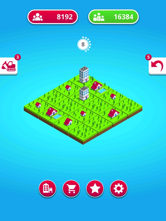Town Merge на iPad