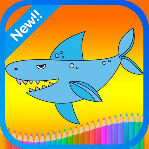 Coloring Sea Animals iOS App